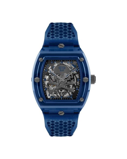 Philipp Plein The $Keleton Crystal in het Blue voor heren