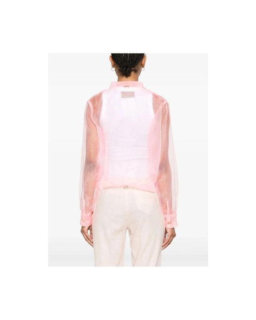 Twinset Pink Flamingo offene front outerwear
