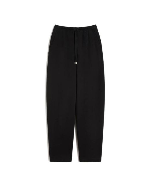 Sportmax Black Wide Trousers