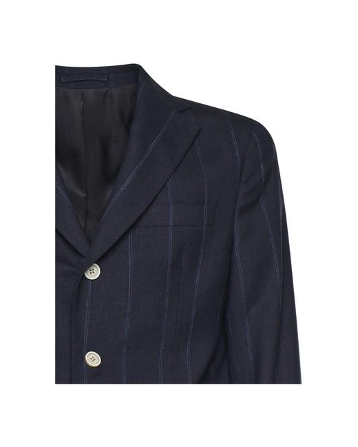 Eleventy Blue Single Breasted Suits for men