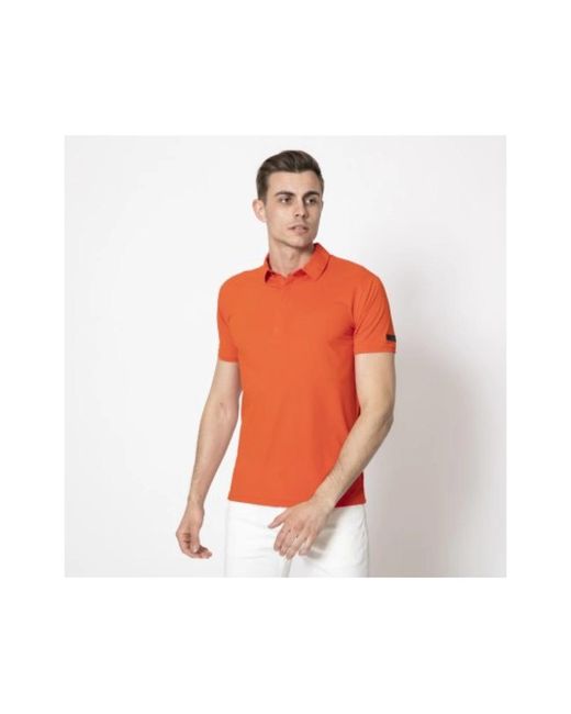 Rrd Tops ,Oranje ,Klassiek Poloshirt in het Orange voor heren