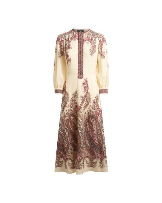 Etro Natural Midi Dresses