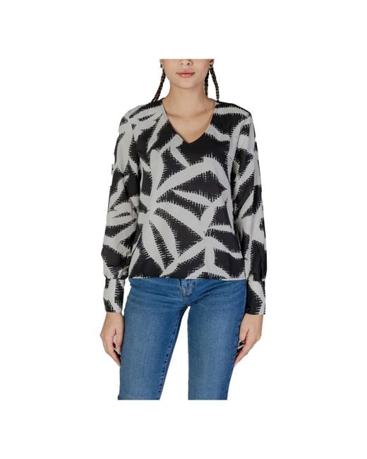 Jacqueline De Yong Black Blouses