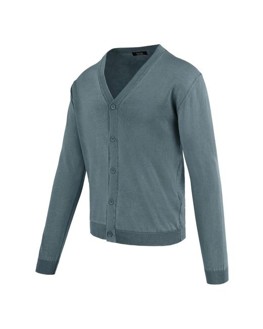 Cardigans Bomboogie de hombre de color Blue