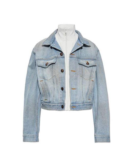 Balenciaga Blue Denim Jackets