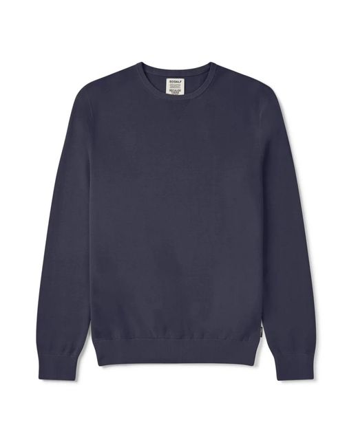 Ecoalf Blue Sweatshirts for men