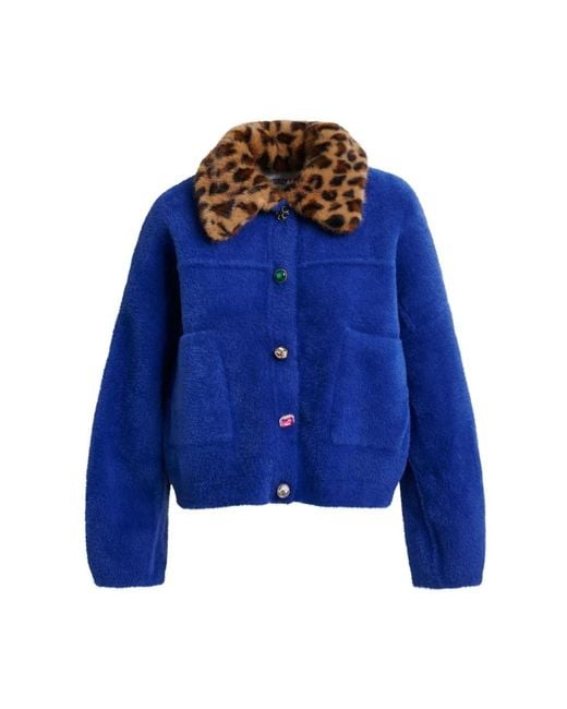 Essentiel Antwerp Blue Intention Cardigan