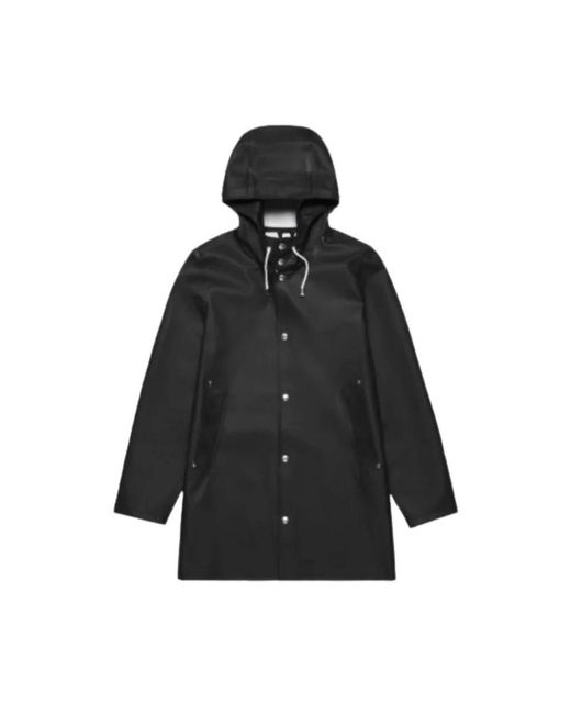 Stutterheim Parkas in het Black voor heren