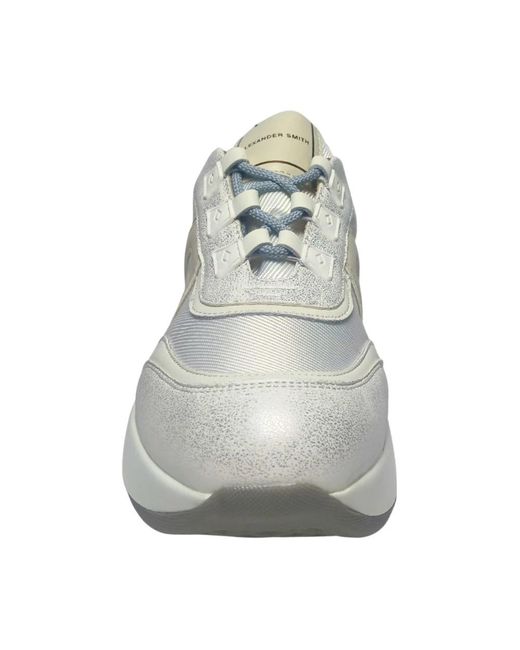 Alexander Smith Gray Sneakers