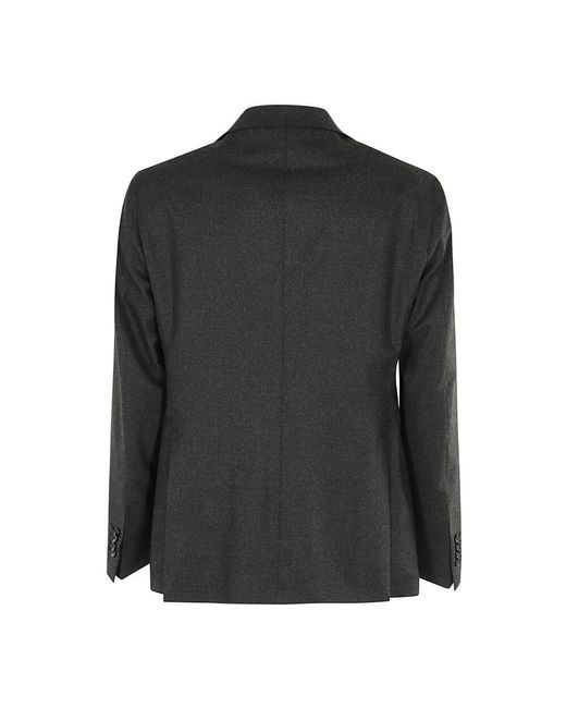 Tagliatore Montecarlo woll-kaschmir-kleid in Black für Herren