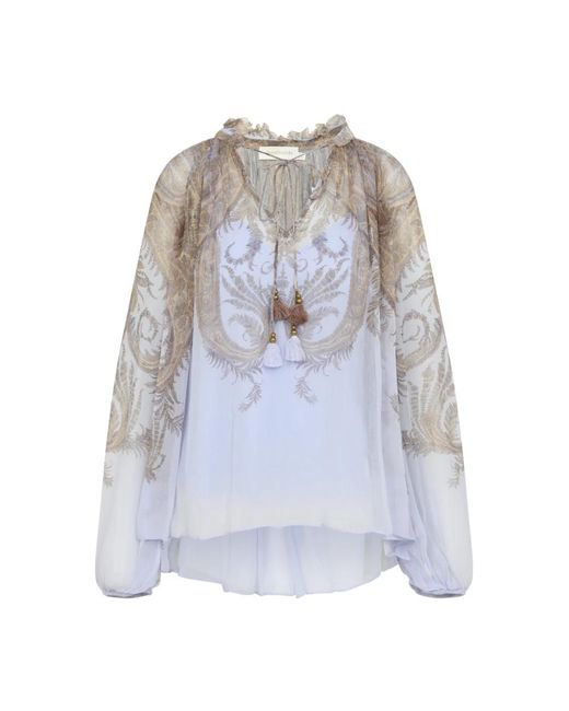 Blouses Zimmermann de color Blue