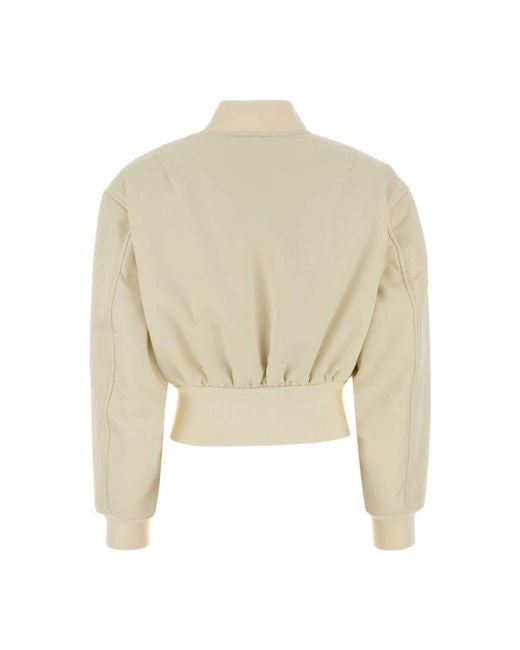 Balenciaga Natural Bomber Jackets