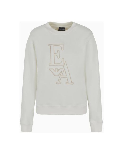 Emporio Armani Gray Sweatshirts