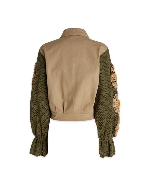 Light Jackets, Mujer, Talla TU LIZE de color Green