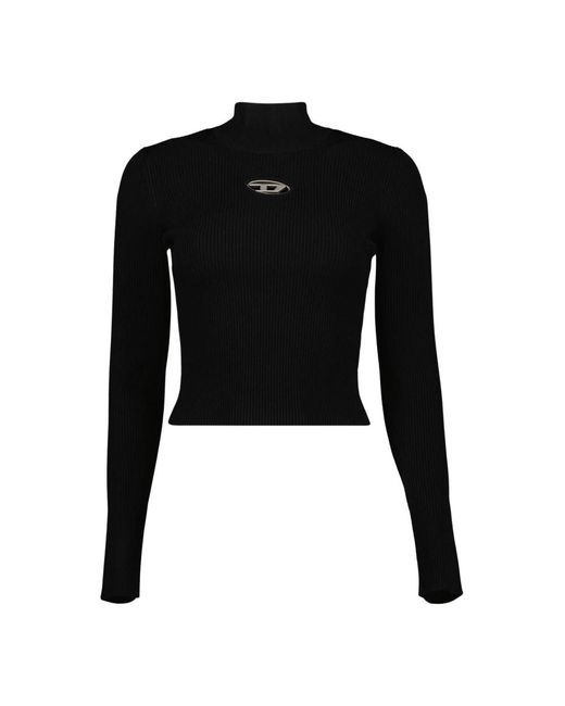 DIESEL Turtlenecks in het Black