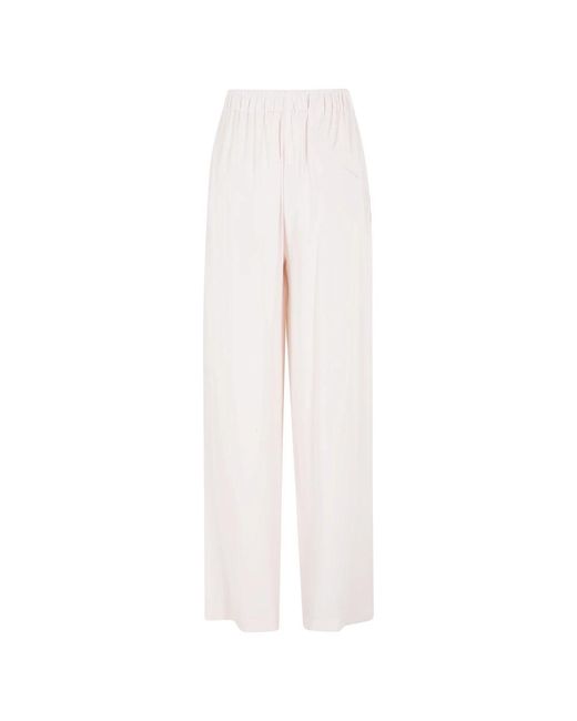 FEDERICA TOSI White Wide Trousers