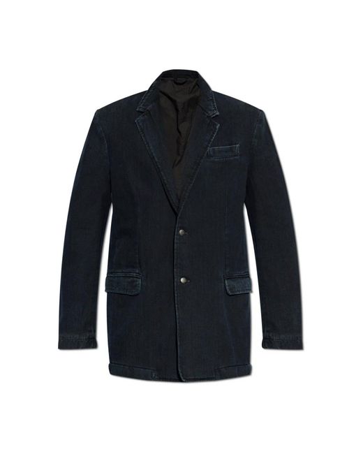 DIESEL Jassen ,Blauw ,Denim Denim Jacket D-Reger-D in het Blue