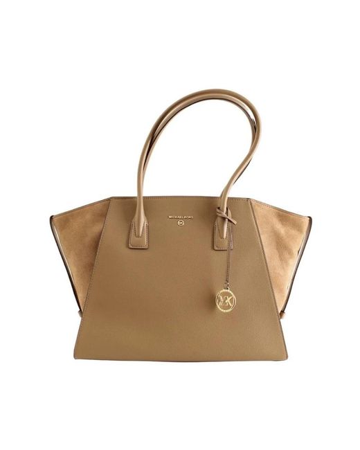Michael Kors Brown Shopping Bags