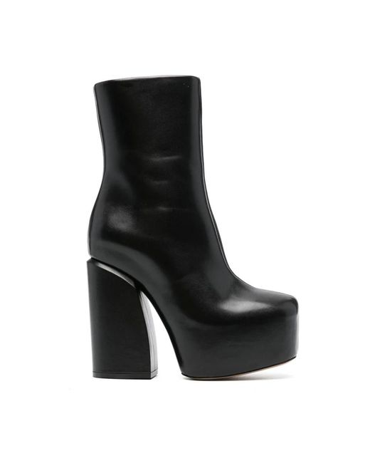 Dries Van Noten Black Heeled Boots
