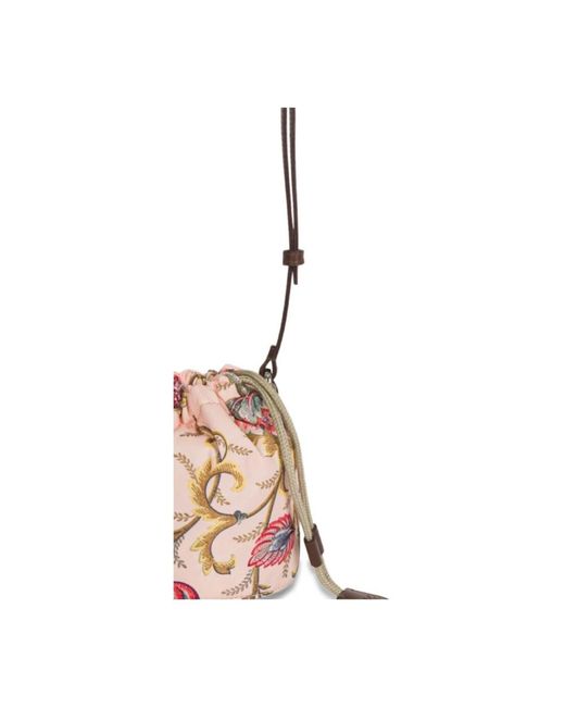 Etro Natural Bucket Bags