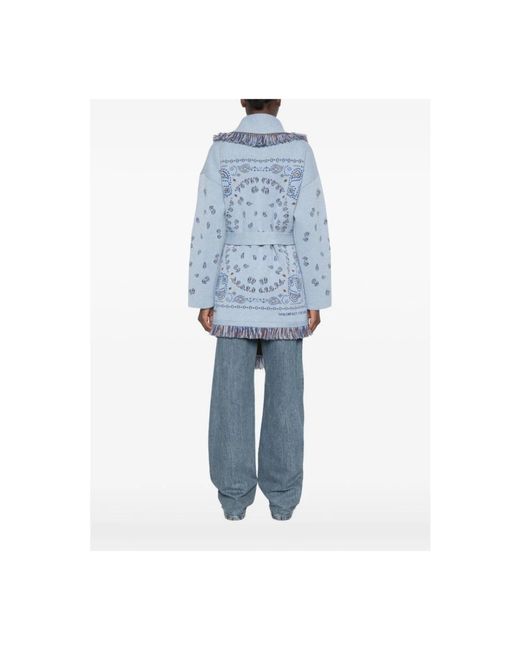 Alanui Blue Cardigans