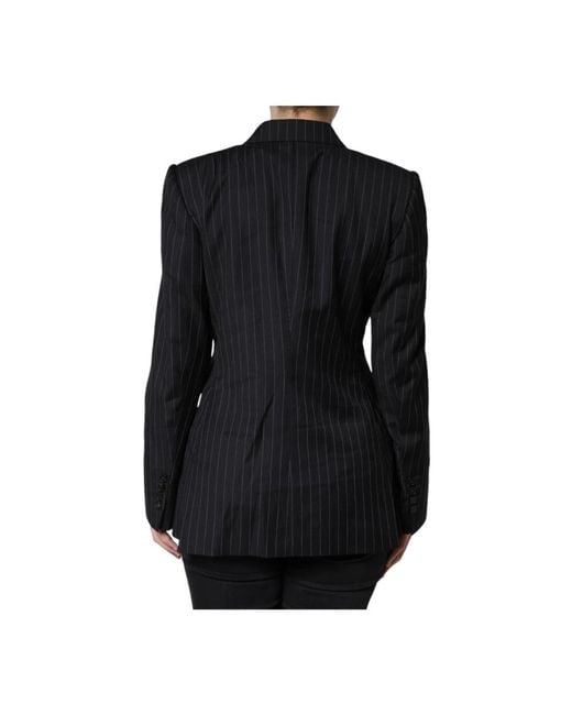Dolce & Gabbana Black Blazers