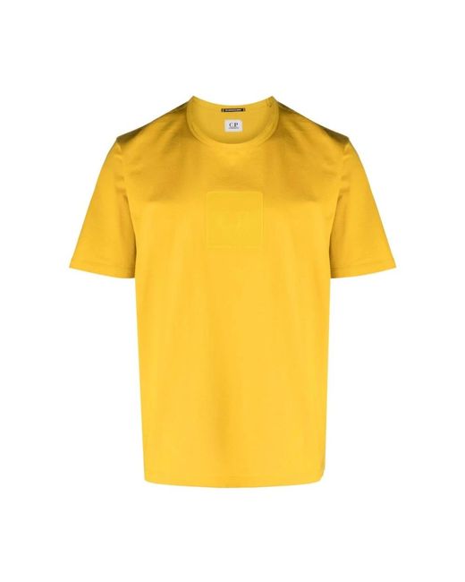 C P Company Yellow T-Shirts for men