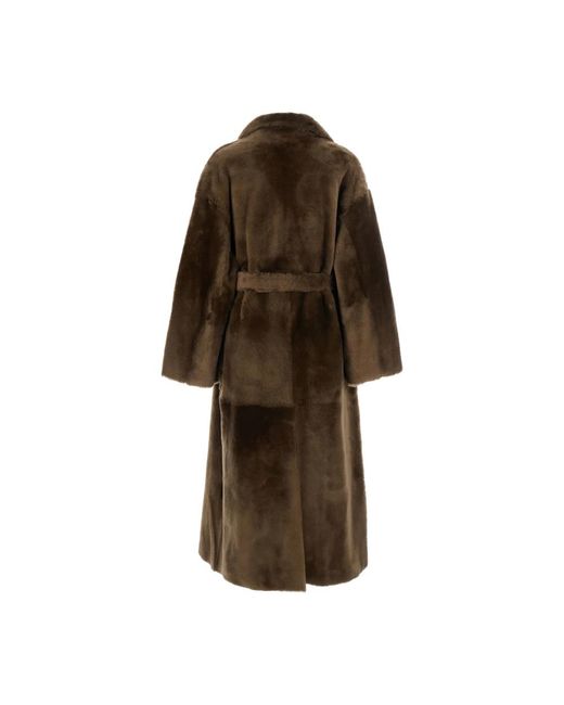 Belted Coats Arma de color Brown