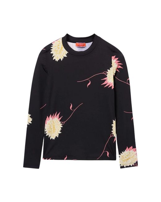 LaDoubleJ Long Sleeve Tops in het Black