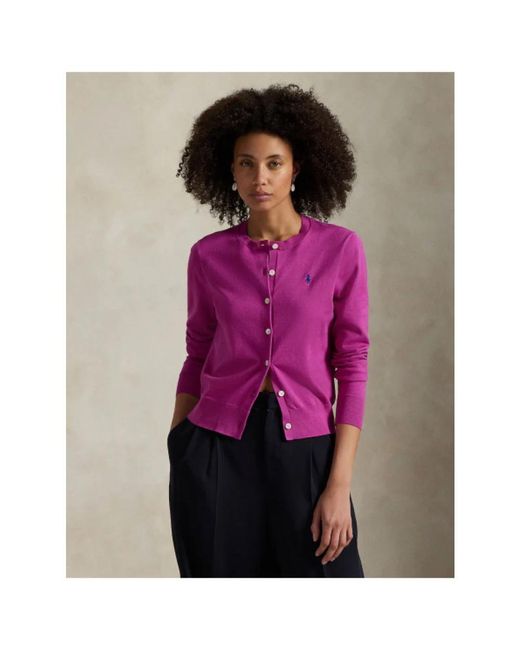 Polo Ralph Lauren Purple Cardigans