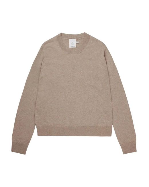 Round-Neck Knitwear Munthe en coloris Gray