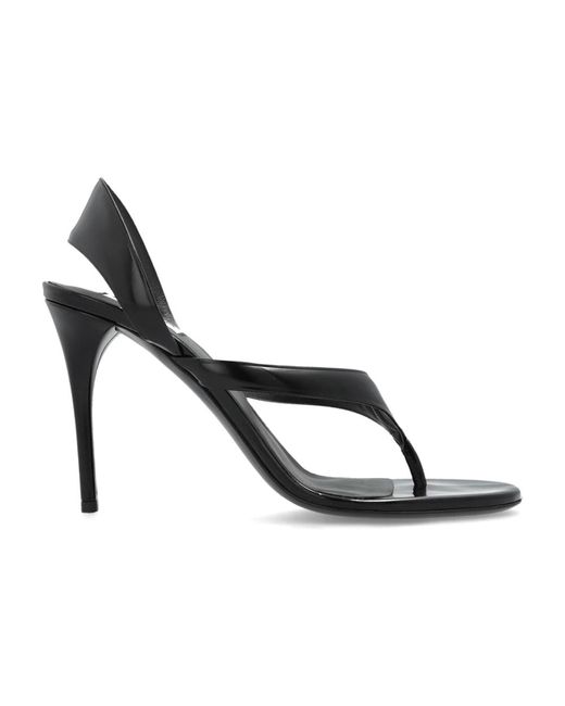 High Heel Sandals Alaïa de color Black