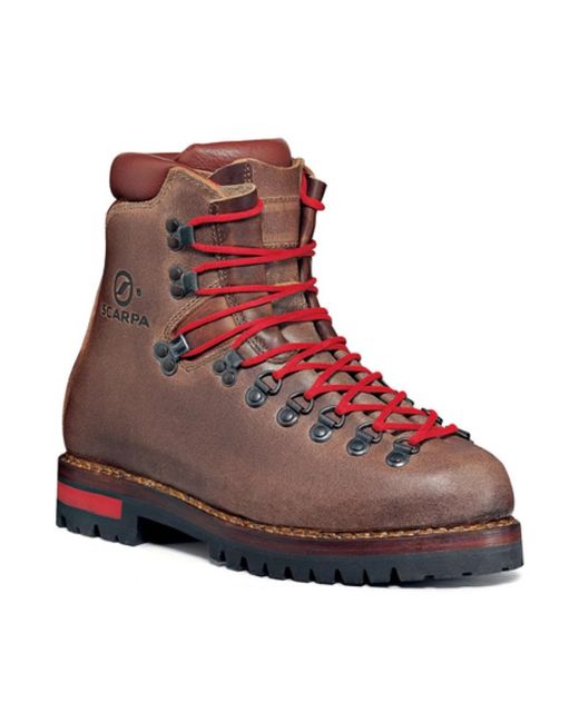 SCARPA Red Lace-Up Boots for men