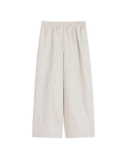 Weekend by Maxmara White Wide Trousers