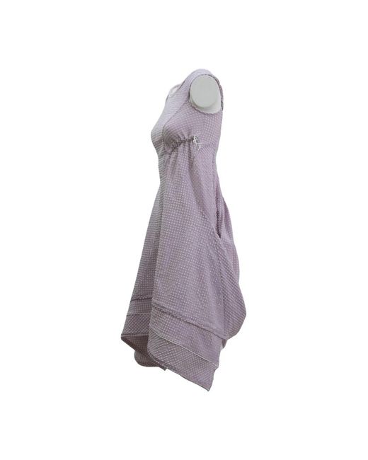 High Purple Short Dresses
