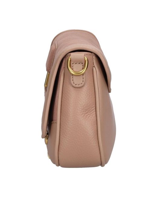 La Carrie Brown Shoulder Bags