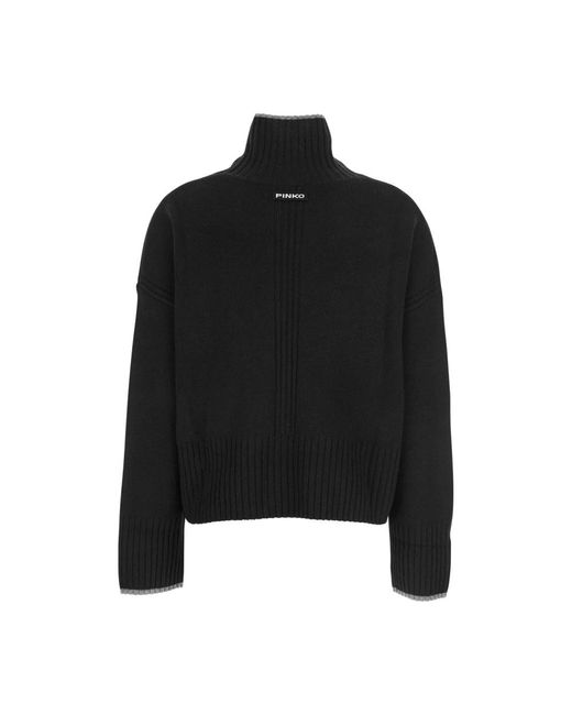Pinko Turtlenecks in het Black