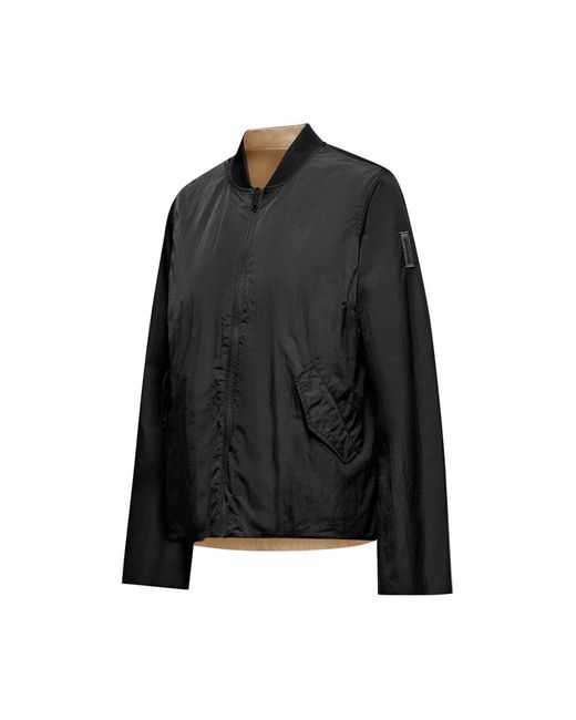 Bomboogie Black Reversible Nylon Jacket