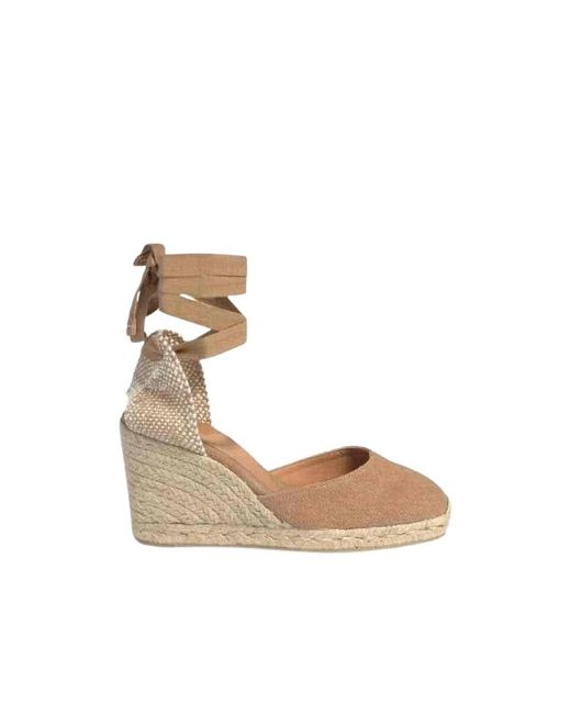 Castaner Metallic Wedges