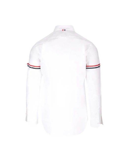 Thom Browne White Casual Shirts for men