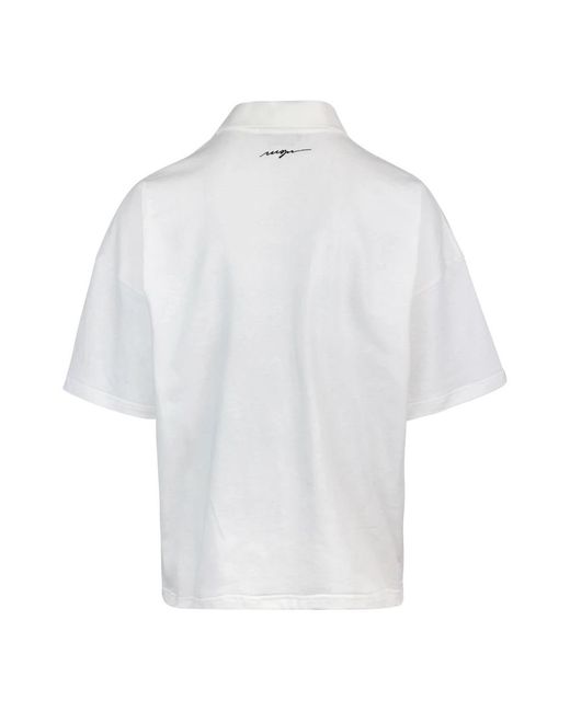 MSGM White Polo Shirts for men