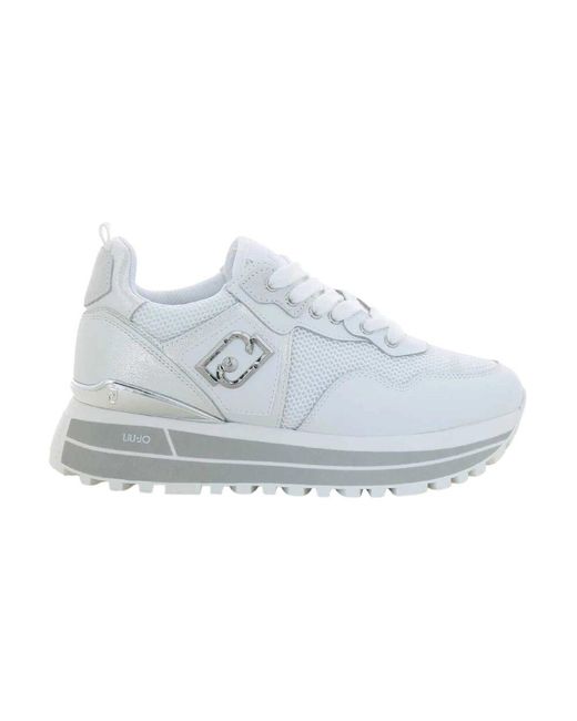 Liu Jo Blue Maxi Wonder Damenschuhe Weiß