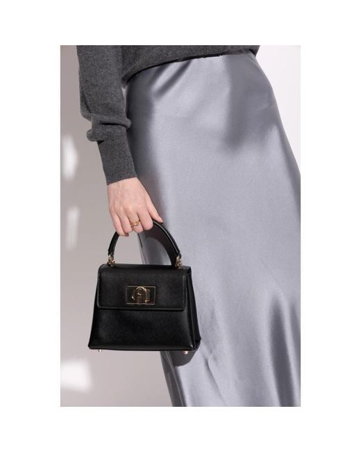 Furla Black Handbags