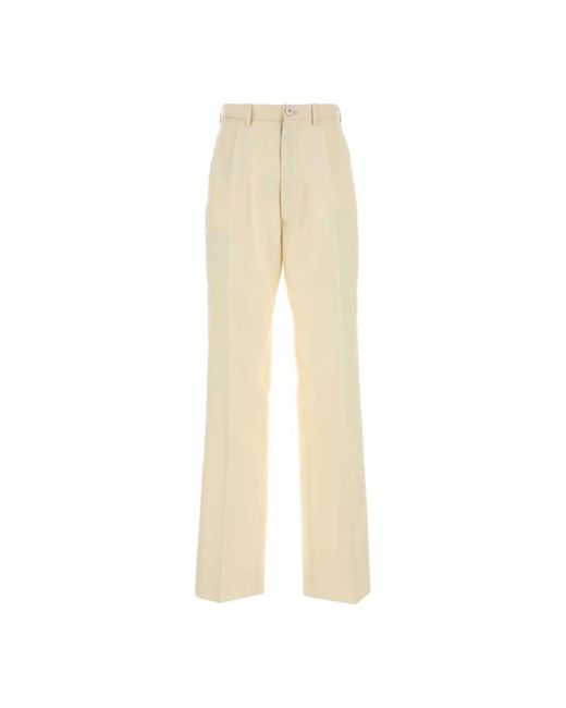 Maison Margiela Natural Straight Trousers