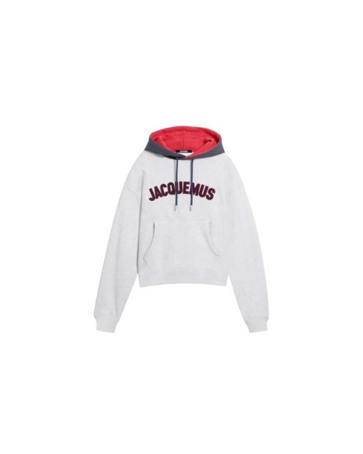 Jacquemus White Hoodies for men
