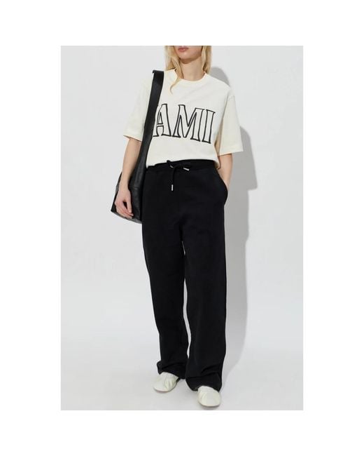 Sweatpants AMI en coloris Black