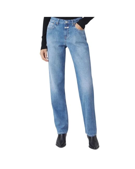 Closed Blue Straight Fit Jeans