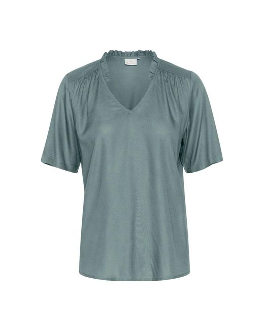 Kaffe Blouses in het Blue