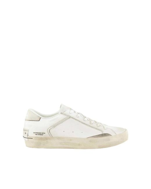 Crime London Sneakers in het White voor heren