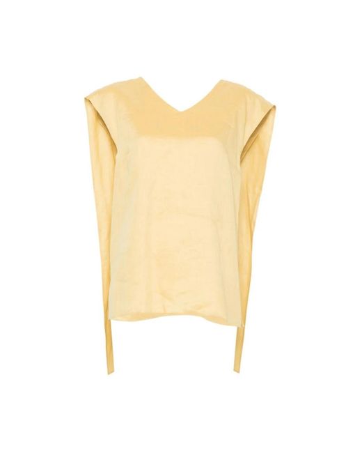 Blouses Max Mara de color Yellow